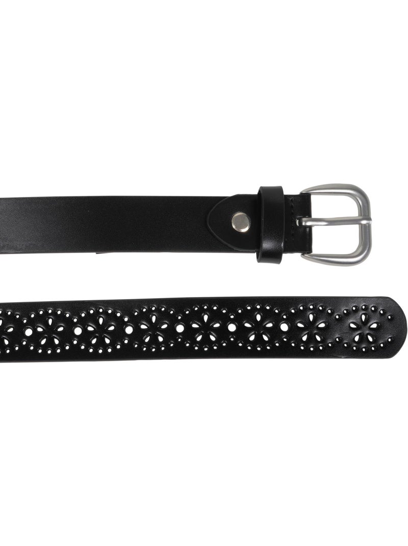 Cintura traforata, larghezza 2,8 cm donna Nero - Kiabi