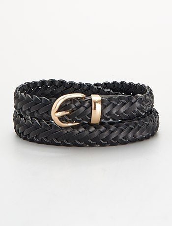 Cinture intrecciate elasticizzate senza fori, cintura casual