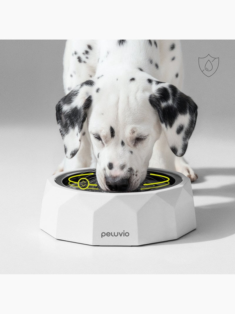 Ciotola antischizzo per cani PELUVIO Surfa - 1 L - Ciotola galleggiante - Viaggio, Casa Bianco - Kiabi