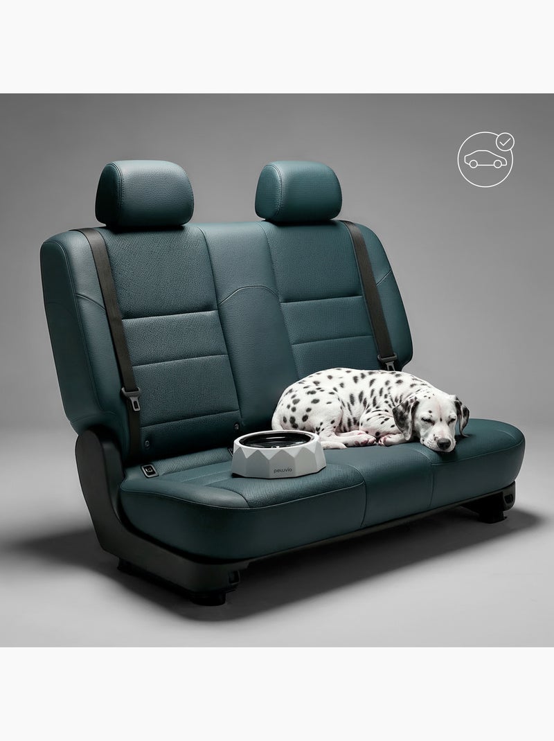 Ciotola antischizzo per cani PELUVIO Surfa - 1 L - Ciotola galleggiante - Viaggio, Casa Bianco - Kiabi