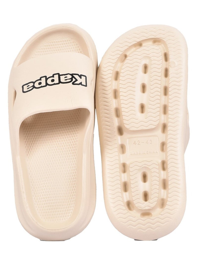 Claquette KAPPA Piscina EVA MBSKAP08 Beige - Kiabi