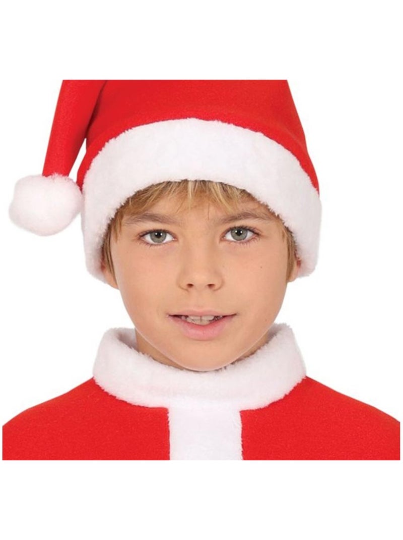 Classico costume da Babbo Natale con cappello e cintura. Multicolore - Kiabi