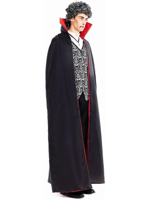 Classico costume di Dracula con mantello - Kiabi