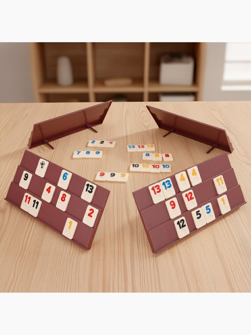 Classico gioco da tavolo rummy con tessere e supporti per 2-4 giocatori cb games N/D - Kiabi