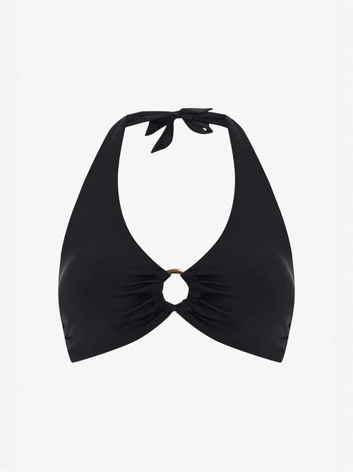 Clean hot bikini top modellante con allacciatura al collo penti - Kiabi