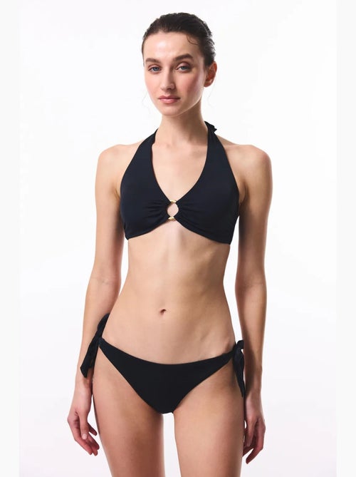 Clean hot bikini top modellante con allacciatura al collo penti - Kiabi