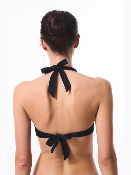 Clean hot bikini top modellante con allacciatura al collo penti - Kiabi