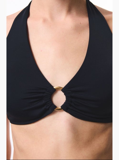 Clean hot bikini top modellante con allacciatura al collo penti - Kiabi