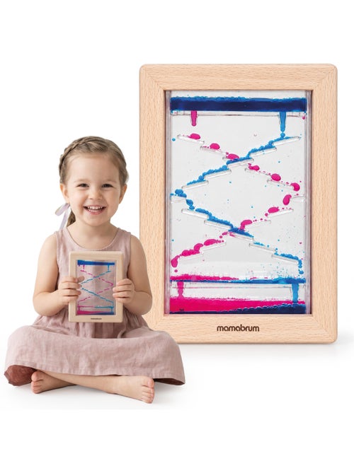 Clessidra sensoriale legno bambini 90s gocce mamabrum - Kiabi Clessidra sensoriale legno bambini 90s gocce mamabrum - Kiabi