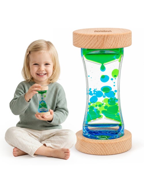 Clessidra sensoriale legno giocattolo apprendimento 30s rullo mamabrum - Kiabi Clessidra sensoriale legno giocattolo apprendimento 30s rullo mamabrum - Kiabi