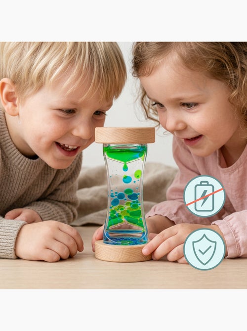 Clessidra sensoriale legno giocattolo apprendimento 30s rullo mamabrum - Kiabi Clessidra sensoriale legno giocattolo apprendimento 30s rullo mamabrum - Kiabi