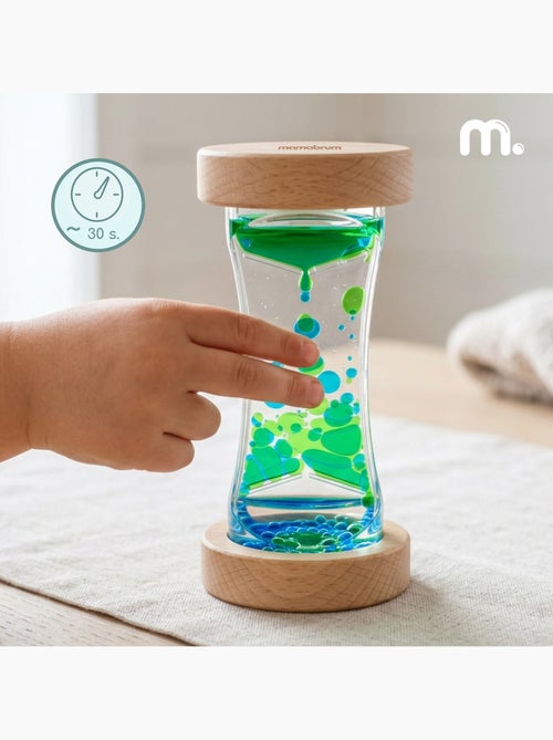 Clessidra sensoriale legno giocattolo apprendimento 30s rullo mamabrum - Kiabi Clessidra sensoriale legno giocattolo apprendimento 30s rullo mamabrum - Kiabi