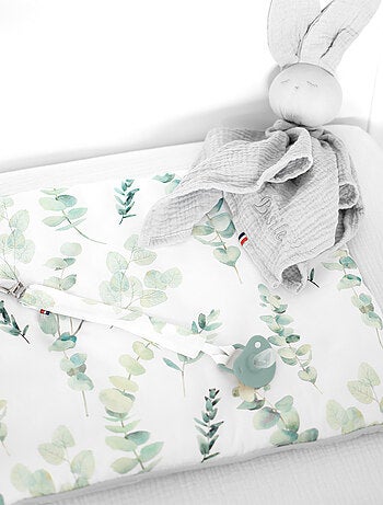 Clip ciuccio personalizzabile in cotone, eucalyptus | sevira kids | sevira kids