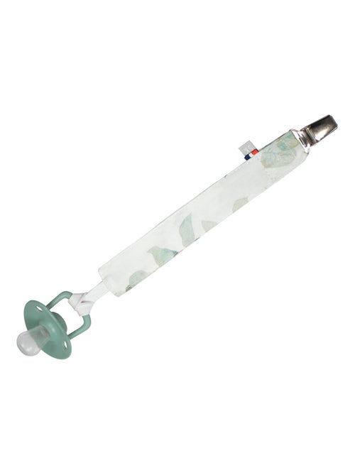 Clip ciuccio personalizzabile in cotone, eucalyptus | sevira kids | sevira kids - Kiabi Clip ciuccio personalizzabile in cotone, eucalyptus | sevira kids | sevira kids - Kiabi