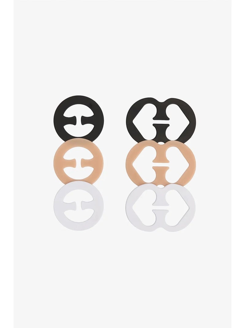 Clip per reggiseno con spalline incrociate penti Nero Beige Bianco - Kiabi
