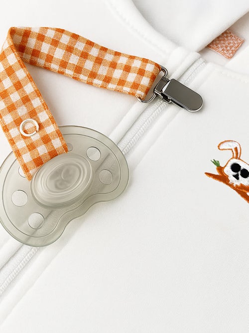 Clip portaciuccio in cotone biologico - Kiabi