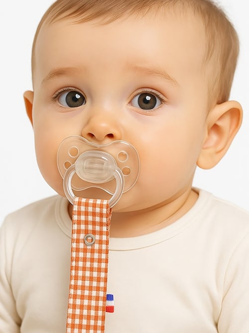 Clip portaciuccio in cotone biologico - Kiabi