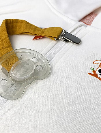 Clip portaciuccio in cotone biologico