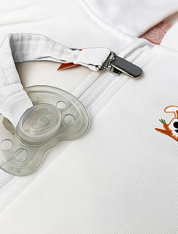 Clip portaciuccio in cotone biologico