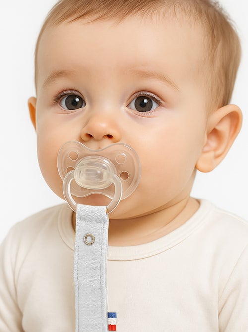 Clip portaciuccio in cotone biologico - Kiabi