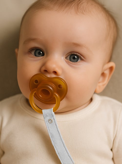 Clip portaciuccio in cotone biologico - Kiabi