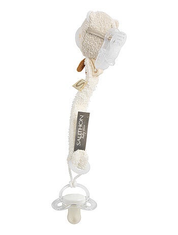Clip portaciuccio in cotone biologico e - SAUTHON