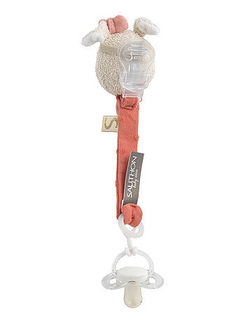 Clip portaciuccio in cotone biologico e - SAUTHON