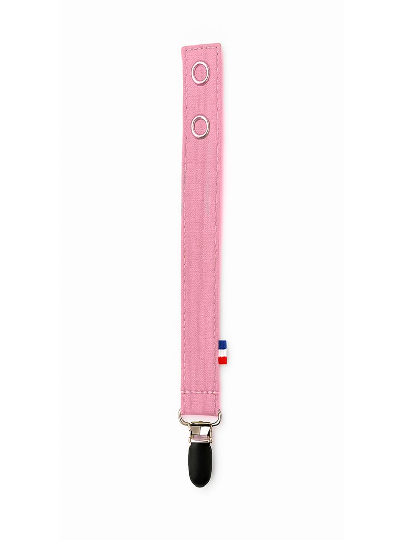 Clip portaciuccio in cotone biologico Rosa - Kiabi
