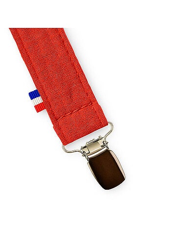 Clip portaciuccio in cotone biologico