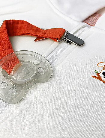 Clip portaciuccio in cotone biologico