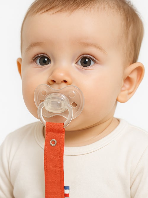 Clip portaciuccio in cotone biologico - Kiabi