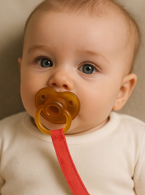 Clip portaciuccio in cotone biologico - Kiabi