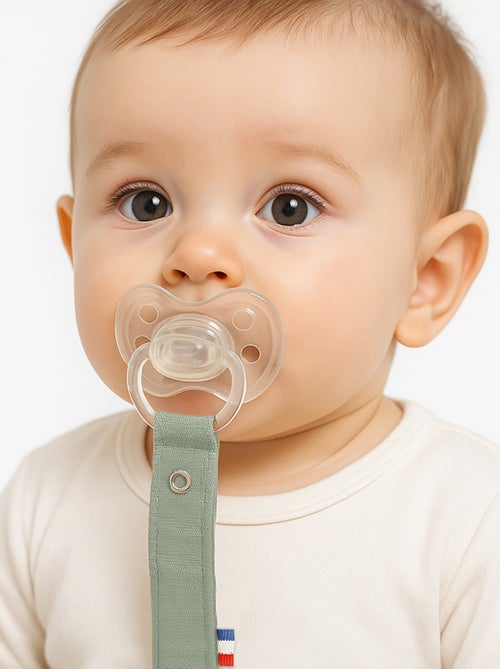 Clip portaciuccio in cotone biologico - Kiabi