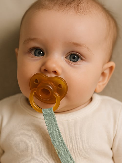 Clip portaciuccio in cotone biologico - Kiabi