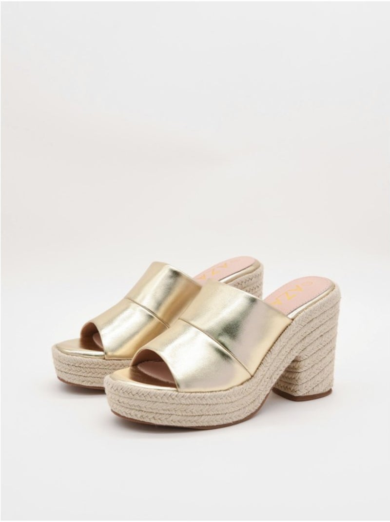 Clog Materiale Sintetico Montevita Dorato/Oro - Kiabi