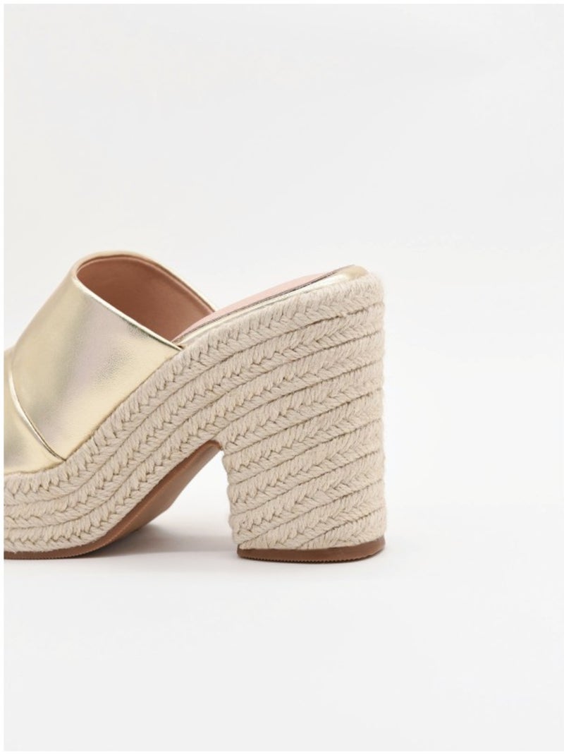 Clog Materiale Sintetico Montevita Dorato/Oro - Kiabi