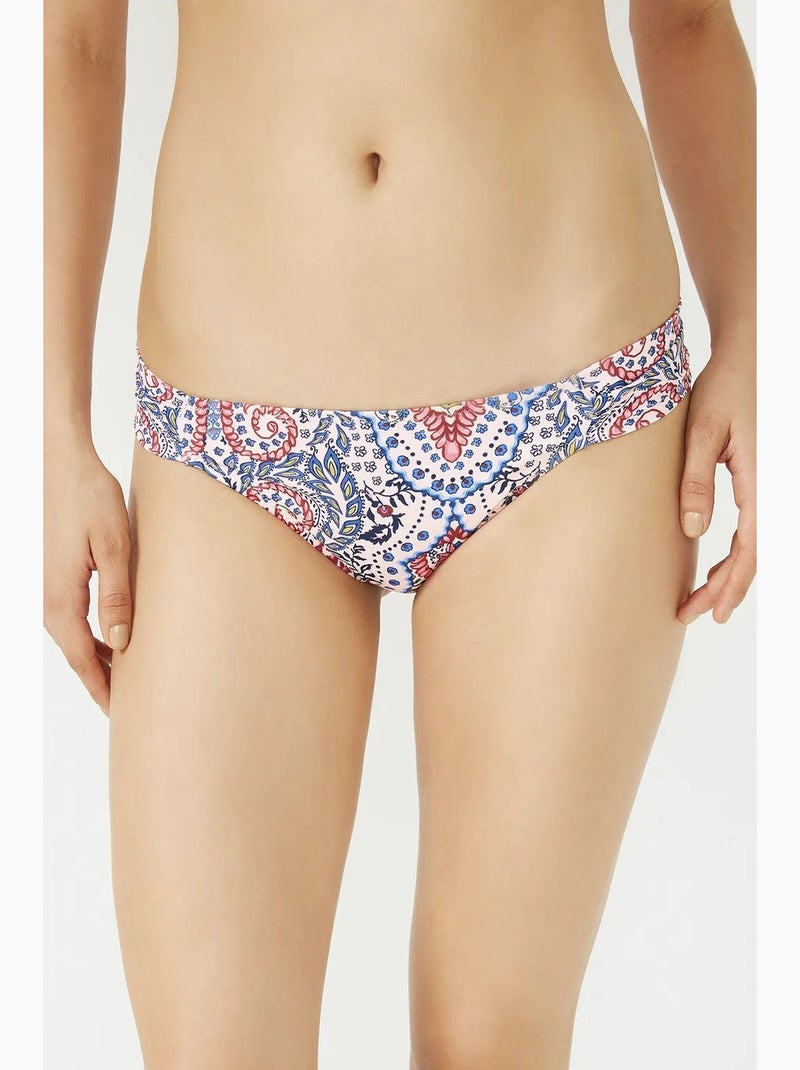 Coco hipkini slip bikini penti Bianco / Blu / Rosso - Kiabi