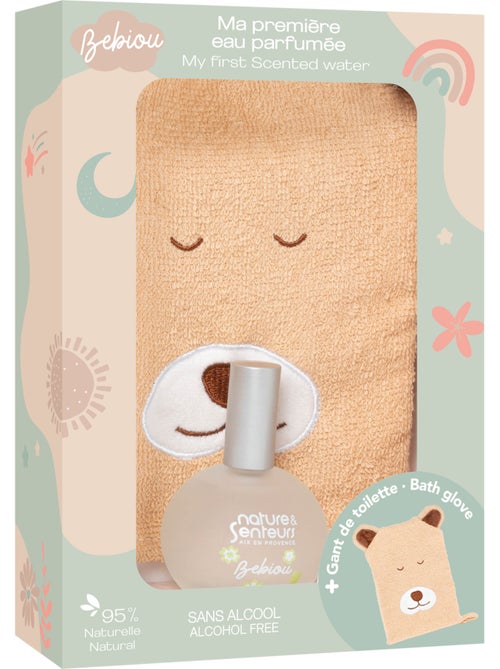 Cofanetto acqua profumata bebè misto 50 ml senza alcol con guanto - Kiabi Cofanetto acqua profumata bebè misto 50 ml senza alcol con guanto - Kiabi