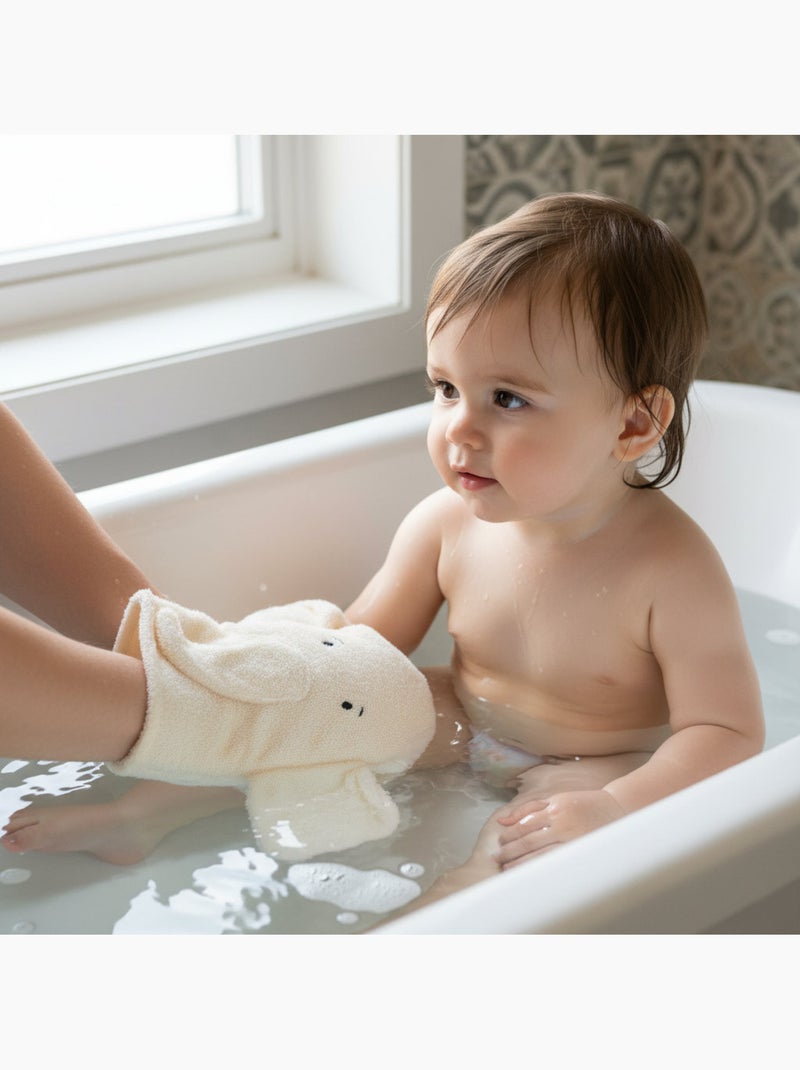 Cofanetto acqua profumata neonato 50 ml senza alcol con guanto Bianco - Kiabi