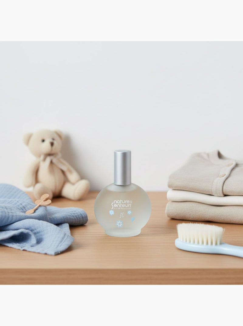 Cofanetto acqua profumata neonato 50 ml senza alcol con guanto Bianco - Kiabi