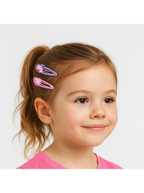 Cofanetto capelli bambina Peppa Pig con trousse: mollette, elastici, elastici - Kiabi