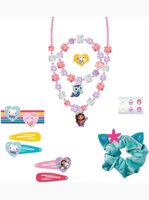 Cofanetto capelli bambino La Maison de Gabby : scrunchies, pinze - Kiabi