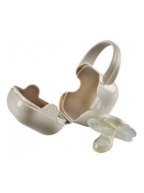 Cofanetto di tettine fisiologiche in silicone Thermobaby Savane con attacco e scatola - Kiabi