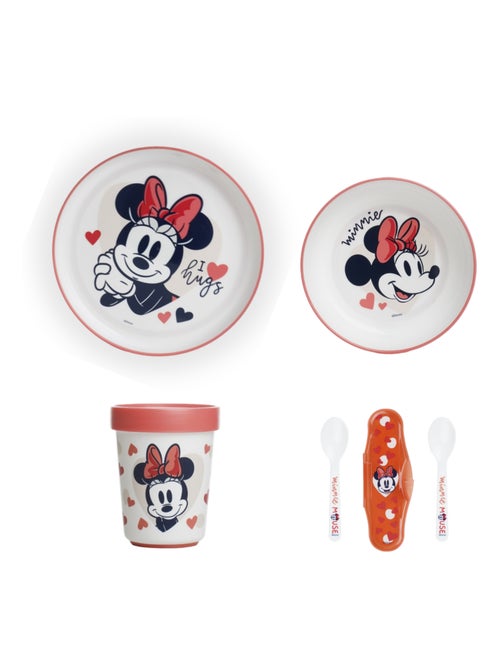 Cofanetto pasto 2° età Minnie Disney Thermobaby piatto ciotola coppetta cucchiaino - Kiabi