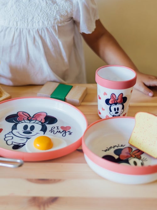 Cofanetto pasto 2° età Minnie Disney Thermobaby piatto ciotola coppetta cucchiaino - Kiabi