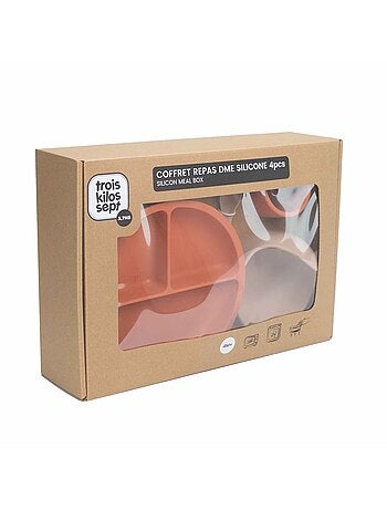 Cofanetto pasto in silicone per beb�� - 4 pezzi