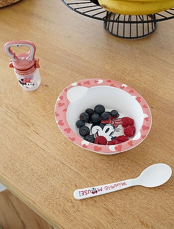 Cofanetto pasto per microonde Minnie Thermobaby con ciotola e cucchiaio