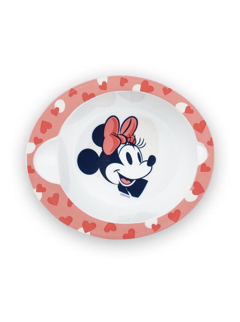 Cofanetto pasto per microonde Minnie Thermobaby con ciotola e cucchiaio Rosa - Kiabi