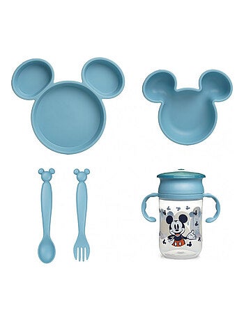 Cofanetto per stoviglie da apprendimento Thermobaby Mickey anti-perdite 360°