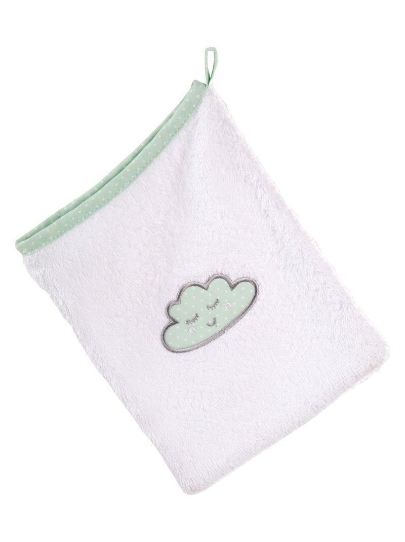 Cofanetto uscita bagno bebè "Happy Cloud" ricamato – ROBA Bianco Verde chiaro - Kiabi